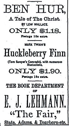 DETAIL: HUCK FINN AD