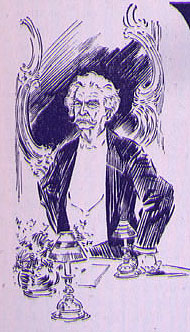 DRAWING OF MARK TWAIN