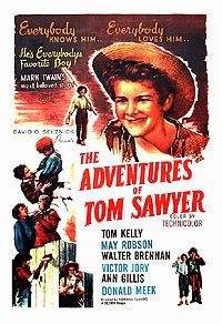 Image result for the adventures of tom sawyer poster