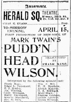 NEWSPAPER ADVERTISEMENT