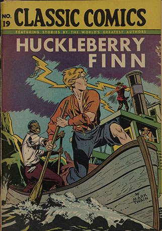 COVER: CLASSIC COMICS EDITION, 1946
