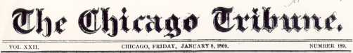 Chicago Tribune, 8 January 1869