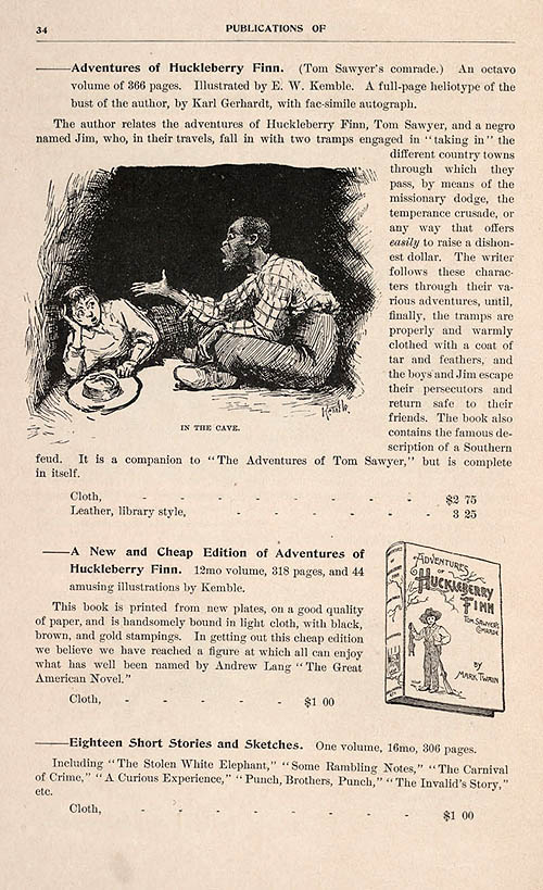 1892 CATALOGUE PAGE