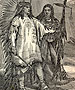 Mandan Chief and His Wife