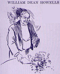DRAWING OF WILLIAM DEAN HOWELLS