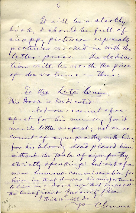 1871 LETTER TO PUBLISHER