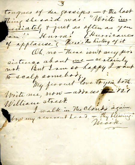 1868 LETTER TO TWICHELL, PAGE 3