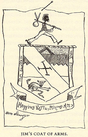 1885 HUCK FINN ILLUSTRATION