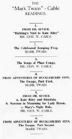 TYPICAL 1885 PROGRAM