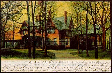 THE CLEMENS' HOUSE IN HARTFORD